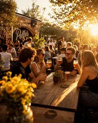 Dit is wat een doordeweekse avond bij Pe
